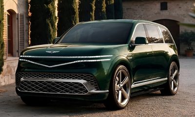 Genesis Unveils GV90 Flagship SUV With Coach Doors, Swiveling Seats, 24-Inch Pop-Up Screen - autojosh