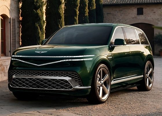 Genesis Unveils GV90 Flagship SUV With Coach Doors, Swiveling Seats, 24-Inch Pop-Up Screen - autojosh