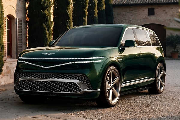 Genesis Unveils GV90 Flagship SUV With Coach Doors, Swiveling Seats, 24-Inch Pop-Up Screen - autojosh