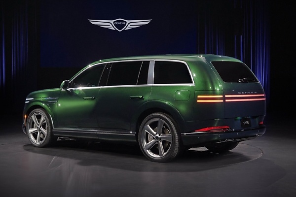 Genesis Unveils GV90 Flagship SUV With Coach Doors, Swiveling Seats, 24-Inch Pop-Up Screen - autojosh
