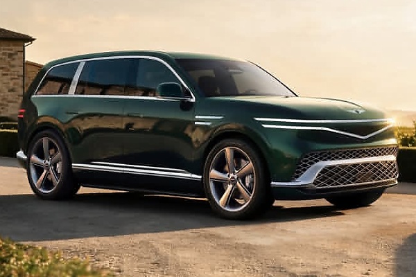 Genesis Unveils GV90 Flagship SUV With Coach Doors, Swiveling Seats, 24-Inch Pop-Up Screen - autojosh