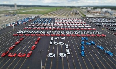 GM Uses 350 Chevy Bolts To Form Giant American Flag, Spell “USA” For America’s 250th Birthday - autojosh