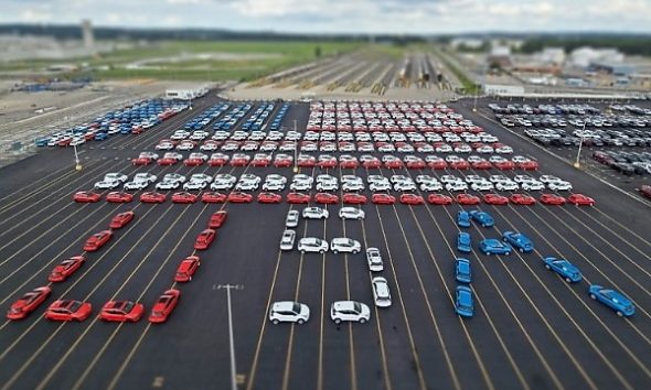 GM Uses 350 Chevy Bolts To Form Giant American Flag, Spell “USA” For America’s 250th Birthday - autojosh