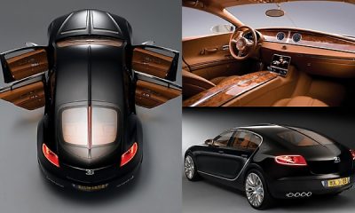 Inside The Bugatti 16C Galibier: One-off Veyron-based 4-door Sedan That Never Made It To Production - autojosh