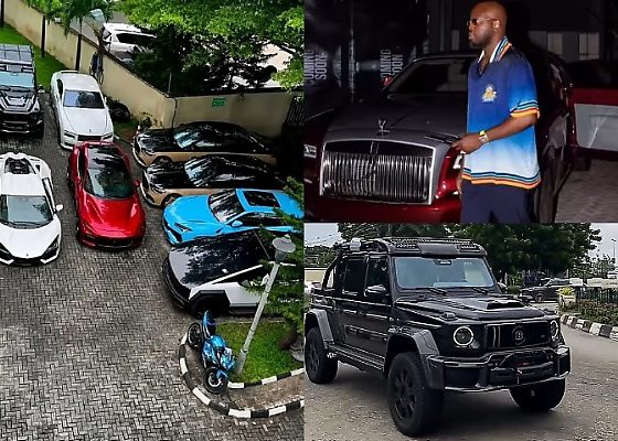 Inside KC Luxury’s Car Collection: From A ₦2.5B Brabus 800 Adventure XLP To Alicia Keys’ Former Maybach - autojosh