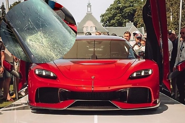 First Customer $2.5M Koenigsegg Gemera Brutally Vandalized With Bricks Just A Week After Delivery - autojosh