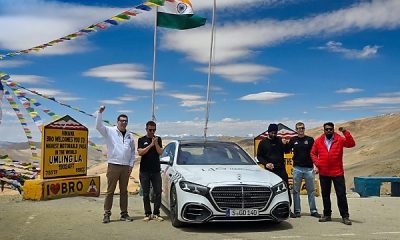 Luxury At 19,024 Feet: New Mercedes-Benz S-Class Reaches The World’s Highest Motorable Road - autojosh