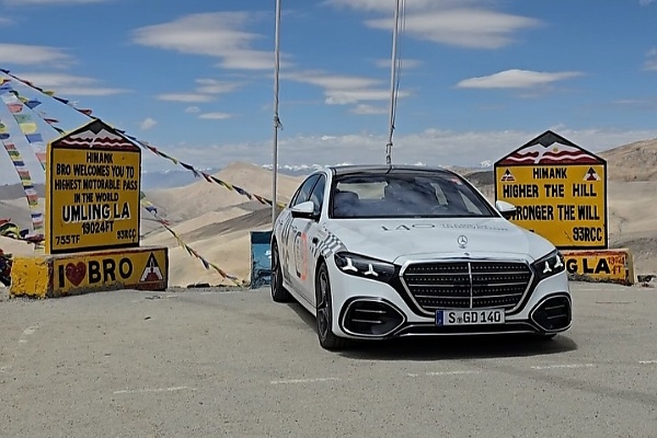 Luxury At 19,024 Feet: New Mercedes-Benz S-Class Reaches The World’s Highest Motorable Road - autojosh 