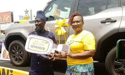 MTN Ghana At 30 Rewards: First 3 Of 9 Grand Prize Toyota Prado SUVs Presented To Winners - autojosh
