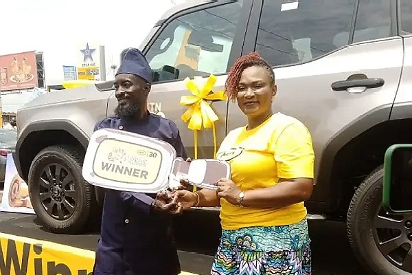 MTN Ghana At 30 Rewards: First 3 Of 9 Grand Prize Toyota Prado SUVs Presented To Winners - autojosh