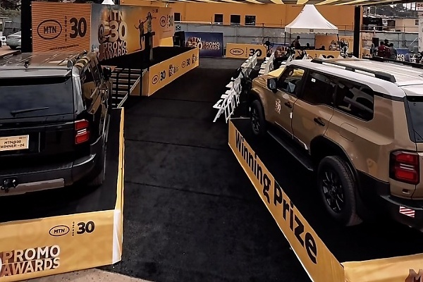 MTN Ghana At 30 Rewards: First 3 Of 9 Grand Prize Toyota Prado SUVs Presented To Winners - autojosh 