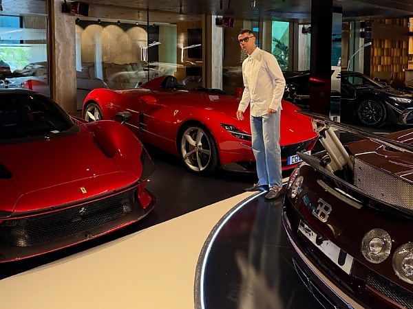 “My Toys,” Cristiano Ronaldo Says As He Shows Off His Car Collection Worth $40 Million - autojosh