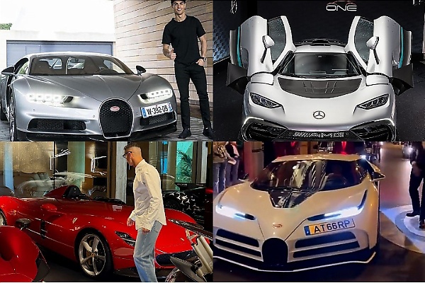 A Closer Look At Cristiano Ronaldo’s 9 Rare Hypercars : Chiron, Centodieci, Speedtail & Monza SP1 - autojosh