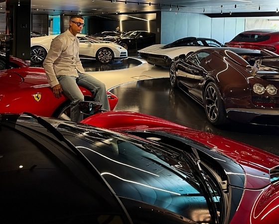 “My Toys,” Cristiano Ronaldo Says As He Shows Off His Car Collection Worth $40 Million - autojosh