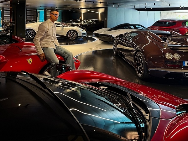 “My Toys,” Cristiano Ronaldo Says As He Shows Off His Car Collection Worth $40 Million - autojosh