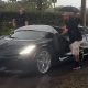 $5M Car With No Roof? Handlers Rush To Save Bugatti W16 Mistral Interior During Heavy Rain - autojosh