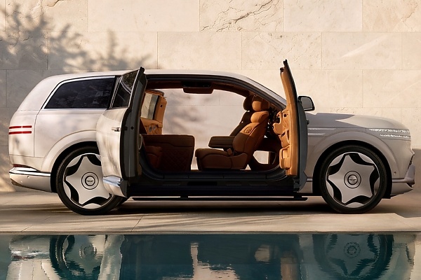 First Photos : All-new 2027 Genesis GV90 Flagship SUV - autojosh