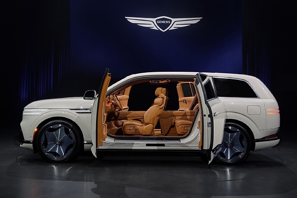 First Photos : All-new 2027 Genesis GV90 Flagship SUV - autojosh