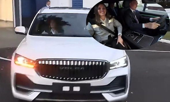 Putin Test-Drives Chinese-Designed Volga K50 Built At Former Volkswagen Plant - autojosh