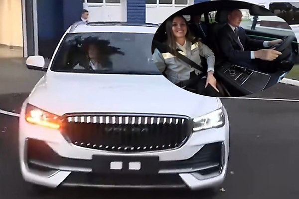 Putin Test-Drives Chinese-Designed Volga K50 Built At Former Volkswagen Plant - autojosh