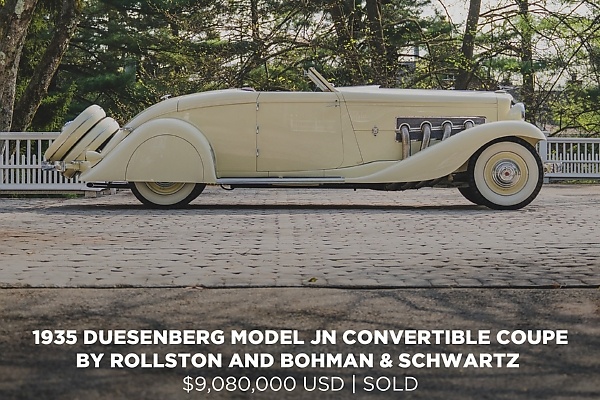 RM Sotheby’s Top 10 Best Sellers At Monterey Auction: From $40M Ferrari Luce To $34.6M McLaren F1 GTR - autojosh