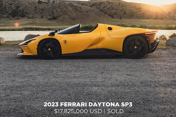 RM Sotheby’s Top 10 Best Sellers At Monterey Auction: From $40M Ferrari Luce To $34.6M McLaren F1 GTR - autojosh
