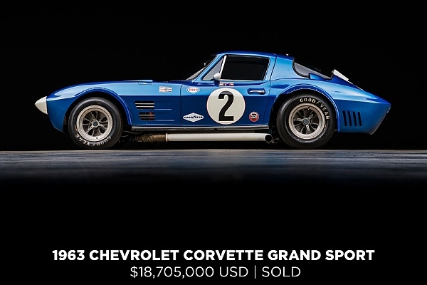 RM Sotheby’s Top 10 Best Sellers At Monterey Auction: From $40M Ferrari Luce To $34.6M McLaren F1 GTR - autojosh