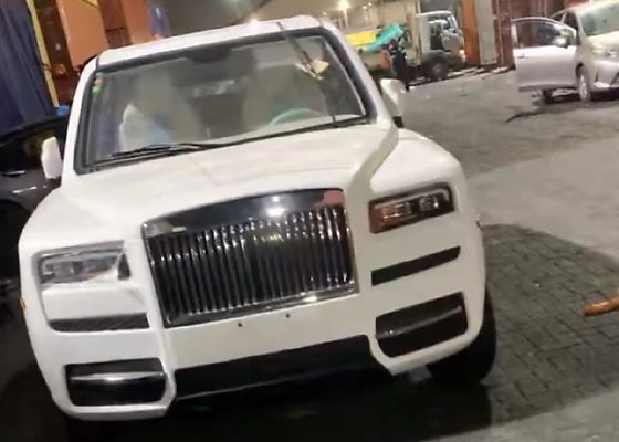 Head-Turning Rolls-Royce Cullinan Replica Arrives at Ghana Port Without the ₦1 Billion Price Tag - autojosh