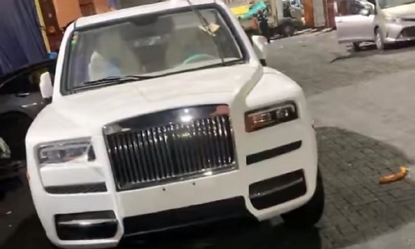 Head-Turning Rolls-Royce Cullinan Replica Arrives at Ghana Port Without the ₦1 Billion Price Tag - autojosh