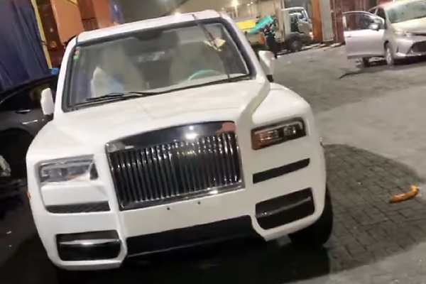 Head-Turning Rolls-Royce Cullinan Replica Arrives at Ghana Port Without the ₦1 Billion Price Tag - autojosh