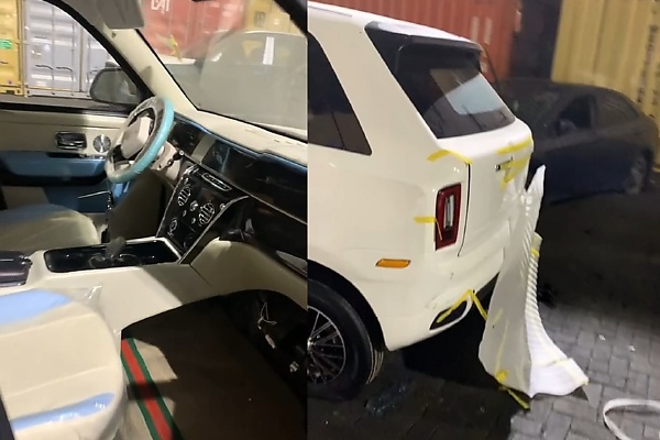 Head-Turning Rolls-Royce Cullinan Replica Arrives at Ghana Port Without the ₦1 Billion Price Tag - autojosh