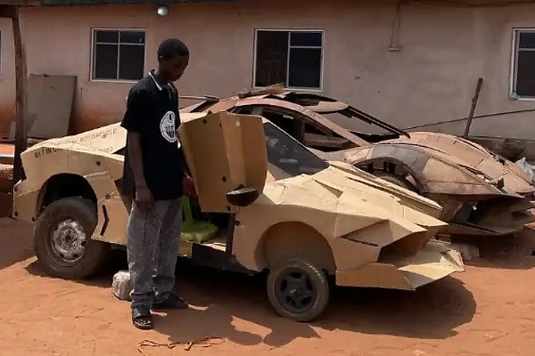 Talented Ahmad: Meet 18-Year-Old Nigerian Creator Who Built Drivable G-Class SUV From Scratch - autojosh 