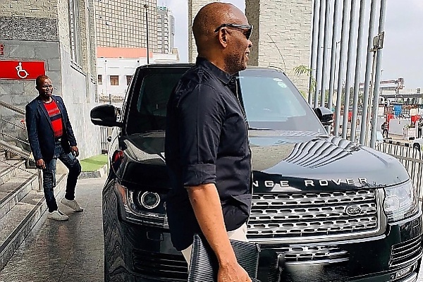 Throwback: Tony Elumelu Utilizing Israel’s Elite EE911 Armored VIP SUV Services - autojosh