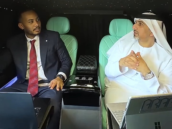 UAE Lawyer Turns His Mercedes-Maybach Van Into Mobile Office With Large Screen To Beat Traffic - autojosh