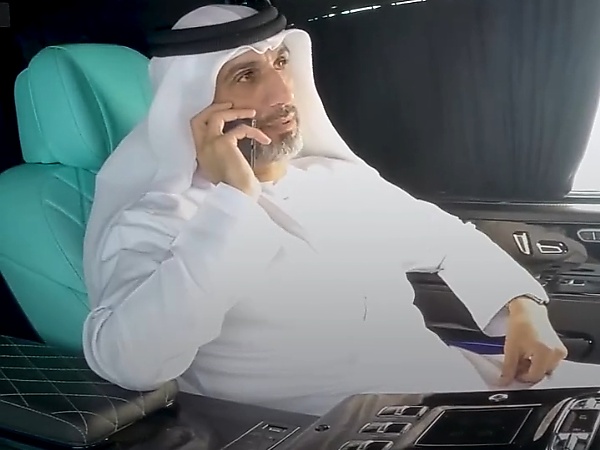 UAE Lawyer Turns His Mercedes-Maybach Van Into Mobile Office With Large Screen To Beat Traffic - autojosh