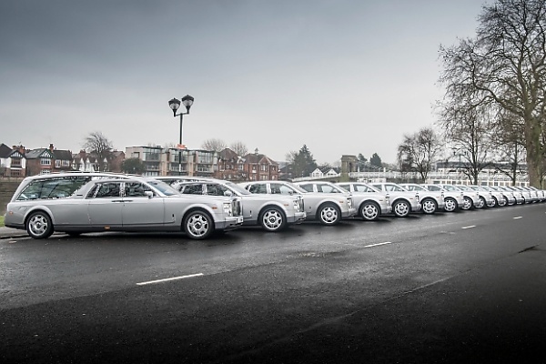 40? This UK Funeral Home Has the Largest Rolls-Royce Collection, $2.7m in Custom Number Plates - autojosh