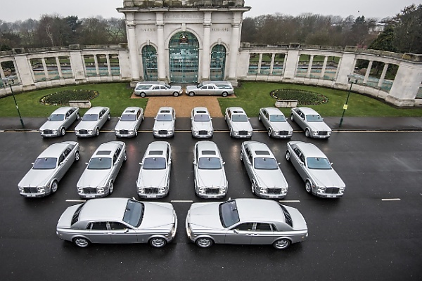 40? This UK Funeral Home Has the Largest Rolls-Royce Collection, $2.7m in Custom Number Plates - autojosh