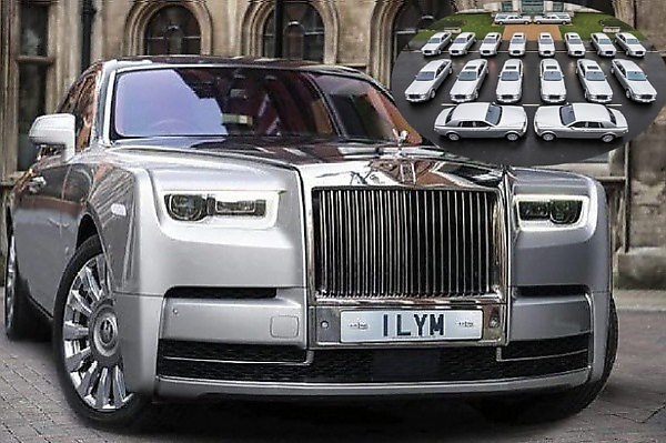 40? This UK Funeral Home Has the Largest Rolls-Royce Collection, $2.7m in Custom Number Plates - autojosh