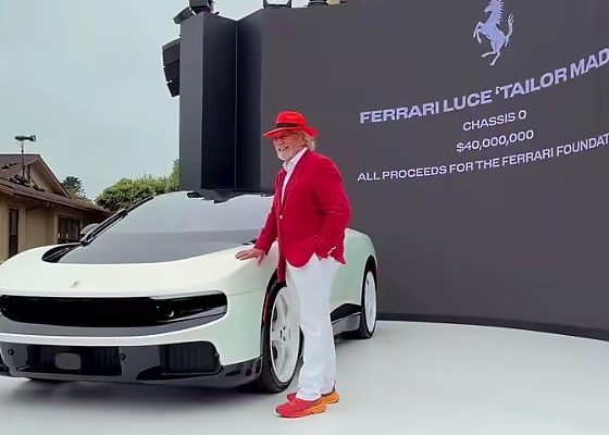 Who Is Herbert Wertheim? The 87-Year-Old Billionaire Who Bought The $40M Ferrari Luce “Chassis 0” - autojosh