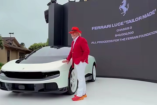 Who Is Herbert Wertheim? The 87-Year-Old Billionaire Who Bought The $40M Ferrari Luce “Chassis 0” - autojosh