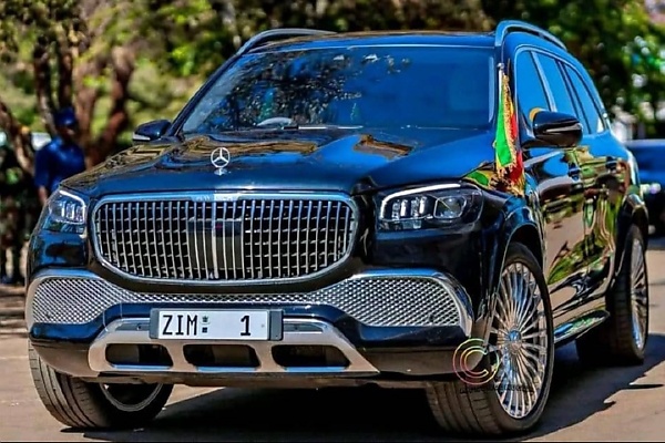 Zimbabwe President’s Latest Ride Is Armored Rolls-Royce Cullinan, Joins Maybach S-Class Sedan And SUV - autojosh