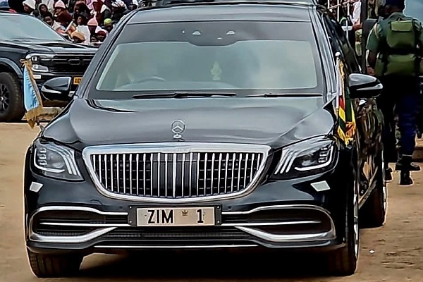 Zimbabwe President’s Latest Ride Is Armored Rolls-Royce Cullinan, Joins Maybach S-Class Sedan And SUV - autojosh