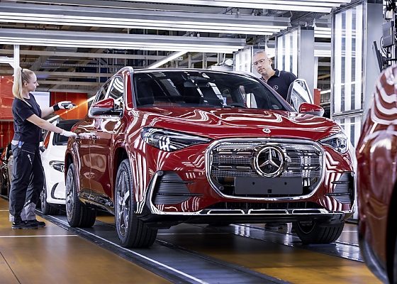 Mercedes-Benz Starts Production Of 657-km Range 2027 GLA Electric SUV