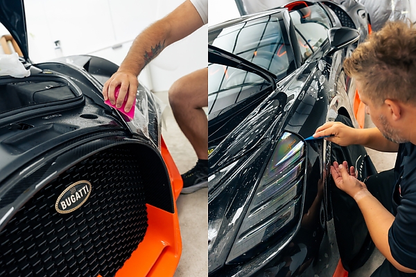 Bugatti W16 Mistral: $16.3M World’s Fastest Open-Top Car Gets Paint Protection Film