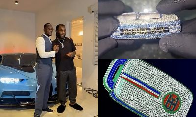 Diamond-Encrusted Key For Burna Boy’s ₦9B Bugatti Chiron VXX Can Buy A Brand-New Car