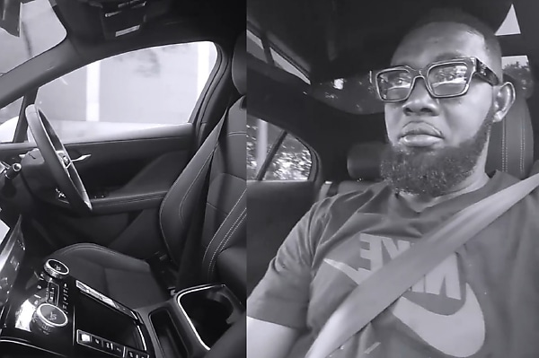 Comedian AY Rides Driverless Jaguar I-PACE Robotaxi In The US, Reacts To Futuristic Technology - autojosh