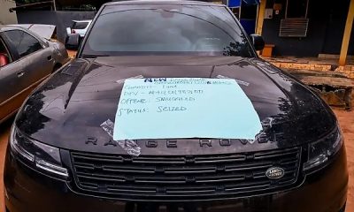 ₦417M 2026 Range Rover Sport Among ₦2.46bn Contraband Seized By Nigeria Customs