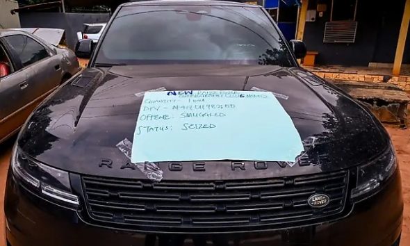 ₦417M 2026 Range Rover Sport Among ₦2.46bn Contraband Seized By Nigeria Customs