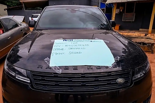 ₦417M 2026 Range Rover Sport Among ₦2.46bn Contraband Seized By Nigeria Customs