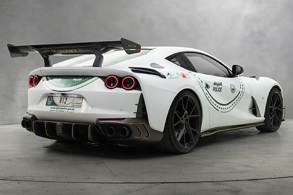 Mansory Ferrari 812 Superfast Joins Dubai Police Fleet With 800-hp V12, 345km/h Top Speed